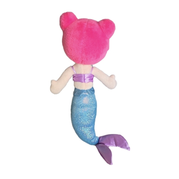Mermaid Princess Stuffed Animal 🧜🏼‍♀️ Shiny & Soft Tail. - Picture 2 of 4
